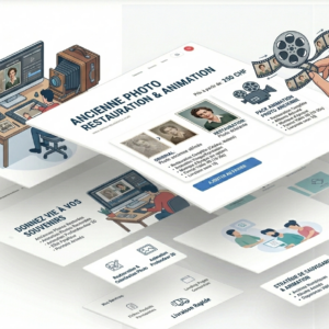 Animation ancienne photo